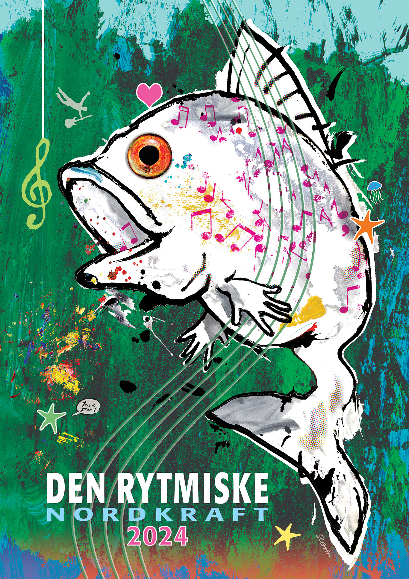 Den Rytmiske 2024 Plakat
